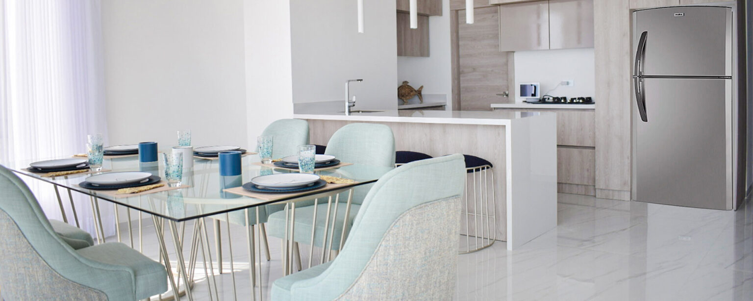 Elite Tower vista comedor cocina