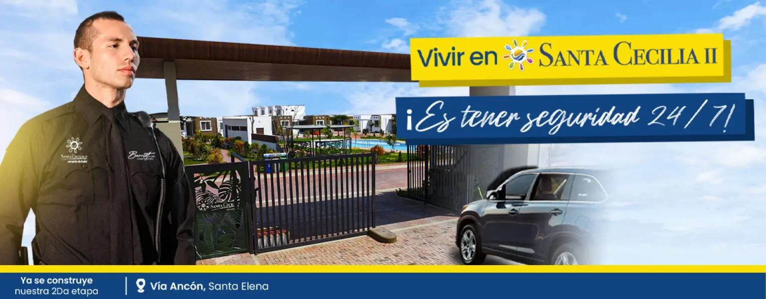 Vivir en Urbanización Santa Cecilia II es tener seguridad 24/7